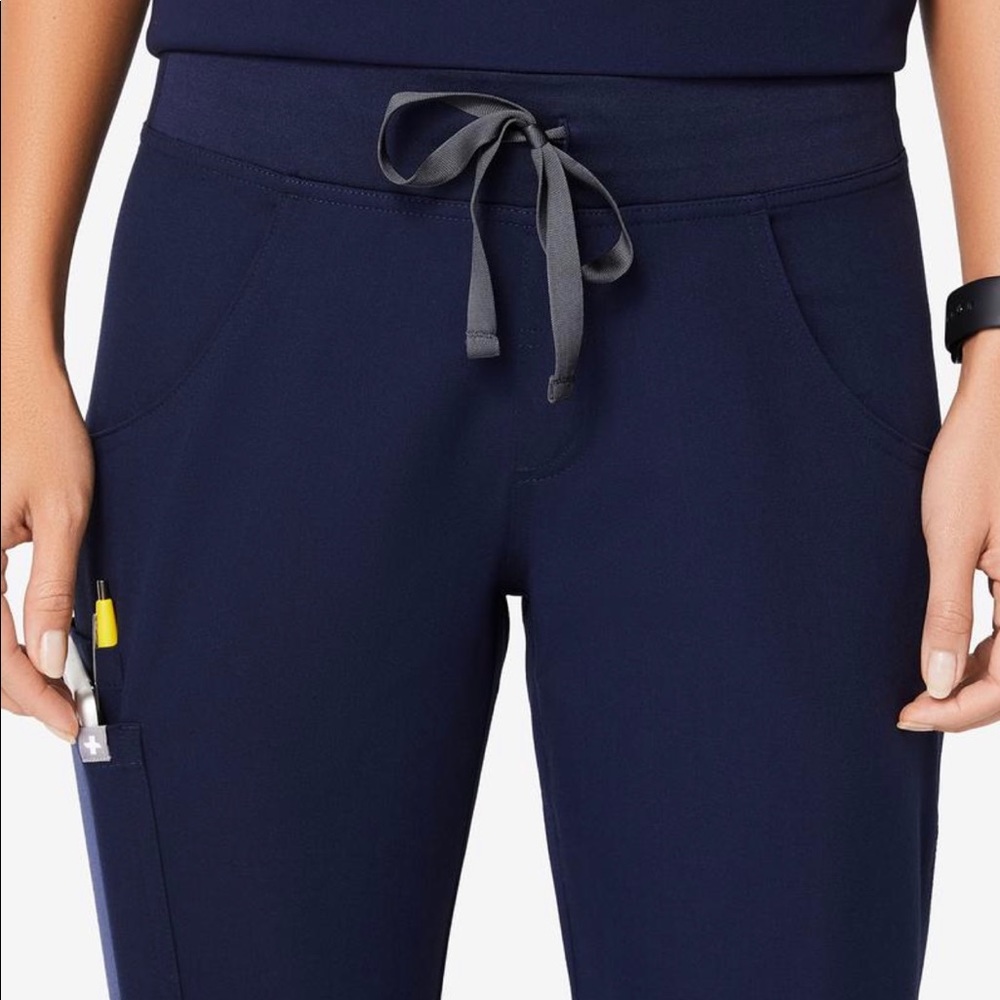 Figs Navy blue Kade cargo scrub pants